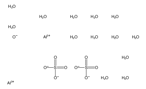 Sulfuric acid, aluminum salt (3:2), tetradecahydrate图片