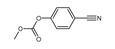 methyl 4-cyanophenyl carbonate结构式