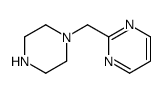 (9CI)-2-(1-哌嗪甲基)-嘧啶结构式
