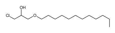 1-chloro-3-(dodecyloxy)propan-2-ol结构式
