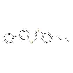 2-丁基-7-苯基[1]苯并噻吩并[3,2-b][1]苯并噻吩	[用于有机电子]结构式