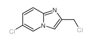 6-Chloro-2-chloromethylimidazo[1,2-a]pyridine Structure