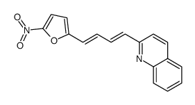 2-[4-(5-Nitro-2-furyl)-1,3-butadienyl]quinoline picture