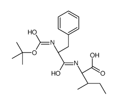 (2S,3S)-3-methyl-2-[[(2S)-2-[(2-methylpropan-2-yl)oxycarbonylamino]-3-phenylpropanoyl]amino]pentanoic acid结构式