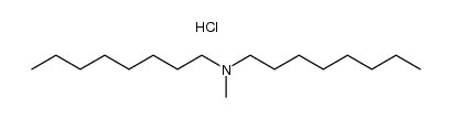 Methyldioctylammonium chloride结构式