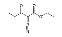 PENTANOIC ACID, 2-DIAZO-3-OXO-, ETHYL ESTER结构式
