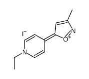 5-(1-ethylpyridin-1-ium-4-yl)-3-methyl-1,2-oxazole,iodide结构式