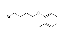 2-(4-BROMOBUTOXY)-1,3-DIMETHYLBENZENE结构式