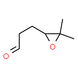 Oxiranepropanal,3,3-dimethyl- (9CI) Structure