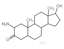 Androstan-3-one,2-amino-17-hydroxy-, hydrochloride, (2a,5a,17b)- (9CI) picture