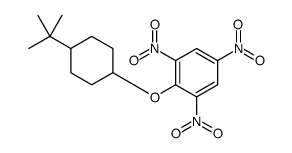 2-(4-tert-butylcyclohexyl)oxy-1,3,5-trinitrobenzene Structure
