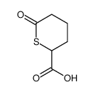 2H-Thiopyran-2-carboxylicacid,tetrahydro-6-oxo-(9CI) Structure