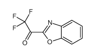 Ethanone, 1-(2-benzoxazolyl)-2,2,2-trifluoro- (9CI) structure