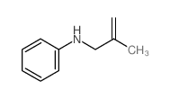 Benzenamine,N-(2-methyl-2-propen-1-yl)- structure