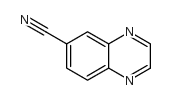 6-Quinoxalinecarbonitrile Structure