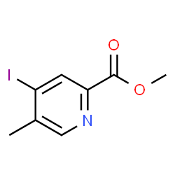 Methyl 4-iodo-5-methylpicolinate Structure