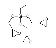 ethyl-tris(oxiran-2-ylmethoxy)silane Structure