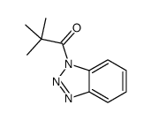 1-(2,2,2-三甲基乙酰基)-1H-苯并噻唑结构式