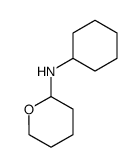 cyclohexyl-tetrahydropyran-2-yl-amine结构式