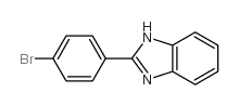 2-(4-溴苯基)苯并咪唑结构式