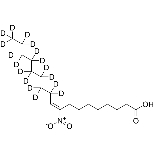 9-Nitrooleate-d17结构式