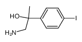 1-amino-2-(4-iodophenyl)propan-2-ol Structure