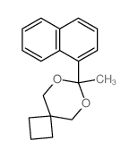 6,8-Dioxaspiro[3.5]nonane,7-methyl-7-(1-naphthalenyl)- picture