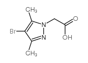 (4-溴-3,5-二甲基-1h-吡唑-1-基)乙酸图片