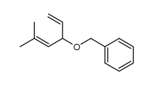 4-benzyloxy-2-methylhexa-2,5-diene结构式