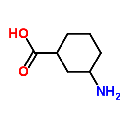 Cyclohexanecarboxylic acid, 3-amino-, trans- (9CI) Structure