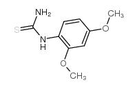 1-(2,4-dimethoxyphenyl)-2-thiourea structure