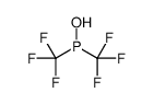 bis(trifluoromethyl)phosphinous acid结构式