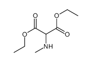 (Methylamino)malonic acid diethyl ester structure