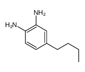 4-丁基苯-1,2-二胺结构式