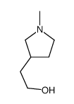 2-(1-methylpyrrolidin-3-yl)ethanol structure