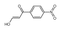 3-Hydroxy-1-(4-nitro-phenyl)-prop-2-en-1-on Structure