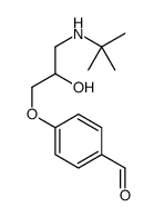 4-[3-(tert-butylamino)-2-hydroxypropoxy]benzaldehyde Structure