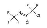 3,4-dichloropentafluoro-2-aza-2-butene Structure