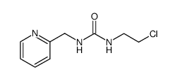 1-(2-chloroethyl)-3-(2-pyridylmethyl)urea结构式