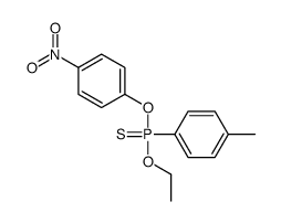 ethoxy-(4-methylphenyl)-(4-nitrophenoxy)-sulfanylidene-λ5-phosphane Structure