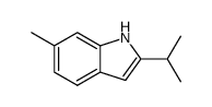 2-Isopropyl-6-methyl-1H-indole Structure