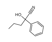 2-hydroxy-2-phenyl-valeronitrile结构式