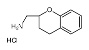 (R)-色满-2-基甲胺盐酸盐结构式