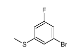 (3-bromo-5-fluorophenyl)(methyl)sulfane Structure