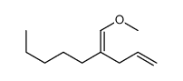 4-(methoxymethylidene)non-1-ene Structure