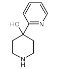 4-(2-Pyridinyl)-4-piperidinol Structure