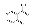 4-oxothiopyran-3-carboxylic acid Structure