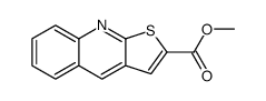 methyl thieno[2,3-b]quinoline-2-carboxylate结构式