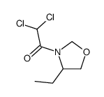 Oxazolidine, 3-(dichloroacetyl)-4-ethyl- (9CI)结构式