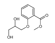 methyl 2-(2,3-dihydroxypropoxy)benzoate Structure